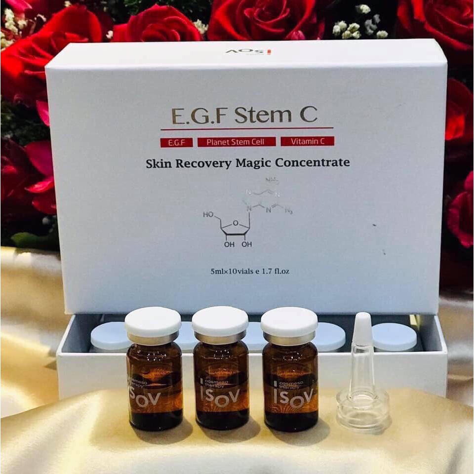 tế bào gốc egf stem c hãng dược mỹ phẩm ISOV hàn quốc