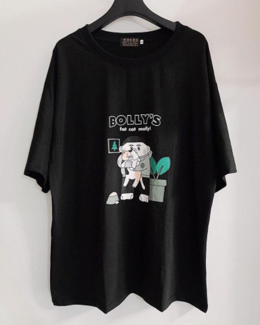 Áo thun [ Kèm Hình Thật 100% ] tay lỡ Unisex BOLLY'S