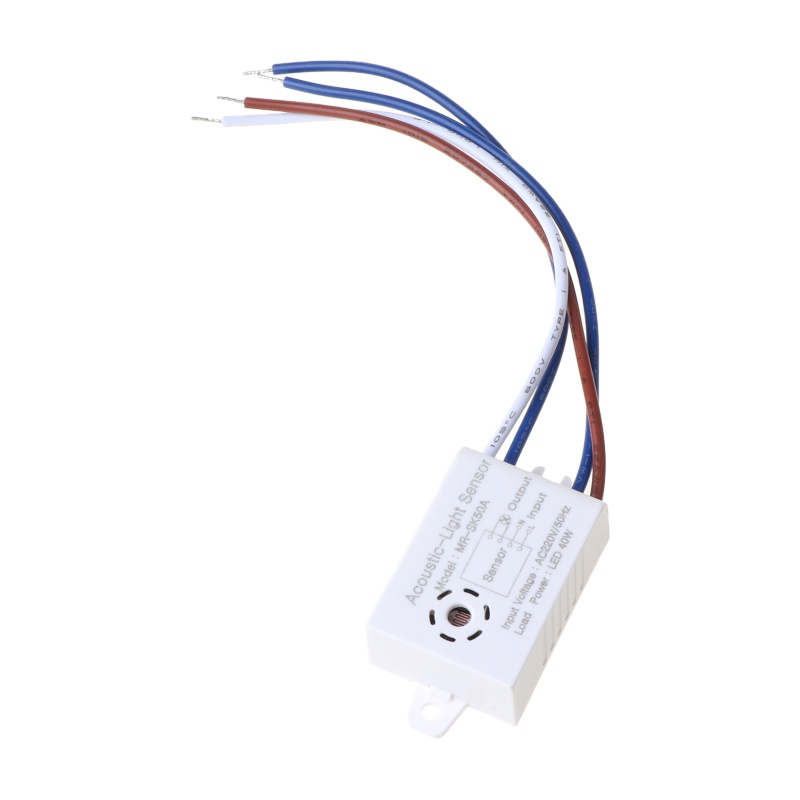 Công Tắc Đèn Thông Minh Cảm Biến Điều Khiển Bằng Giọng Nói 220V 1-40W Tiết Kiệm Năng Lượng