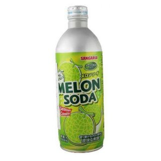 COMBO 3 LON SODA SANGARIA NHẬT BẢN 500ML VỊ DƯA LƯỚI