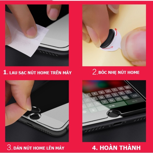 Nút home có cảm ứng vân tay Cho Iphone 5/5s, 6/6s, 6Plus/6sPlus, 7/8, 7Plus/8Plus - Mario case