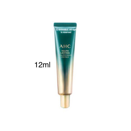 Kem Dưỡng Mắt Xoá Nhăn, Mờ Thâm Quầng Mắt AHC Ageless Real Eye Cream Mẫu Mới