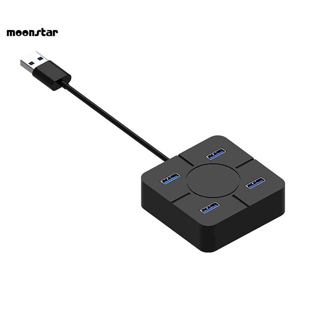 MS   Compact Docking Station 4 in 1 USB2.0 Docking Stand Plug and Play for Computer