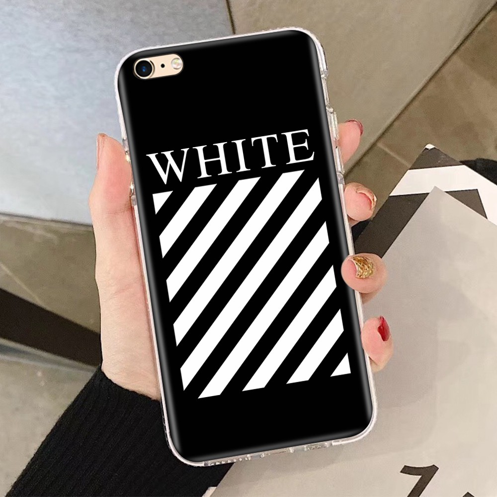 Ốp Điện Thoại Mềm Trong Suốt Họa Tiết Off White 205gt Cho Iphone 12 Mini 11 Pro Xs Max X Xr