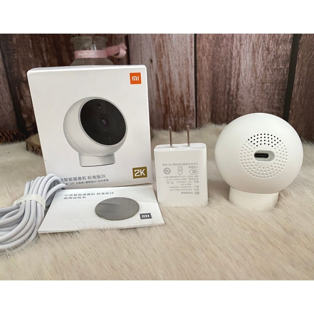 Camera Wifi Xiaomi 2K mijia Góc Rộng 180° - Chuẩn 1296P , chống nước, Đàm thoại , ghi âm , hồng ngoại xem đêm