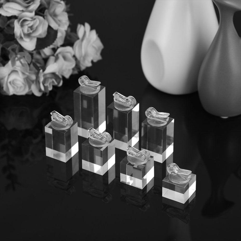 DANILO Giá Đỡ Trưng Bày Ngón Tay Hình Vuông Nhiều Ngăn Tiện Lợi