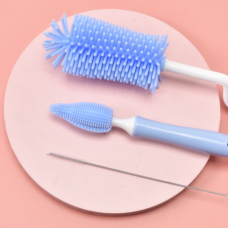 Cọ Bình Silicon Attoon Hàng Nội Địa Thái Lan Siêu Mềm Bền Bỉ | Minizon Kids