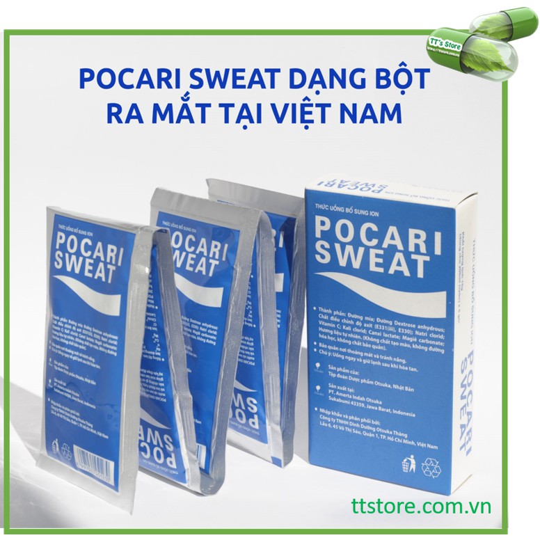 Pocari Sweat dạng bột - Thức uống bổ sung Ion Bột Pocari