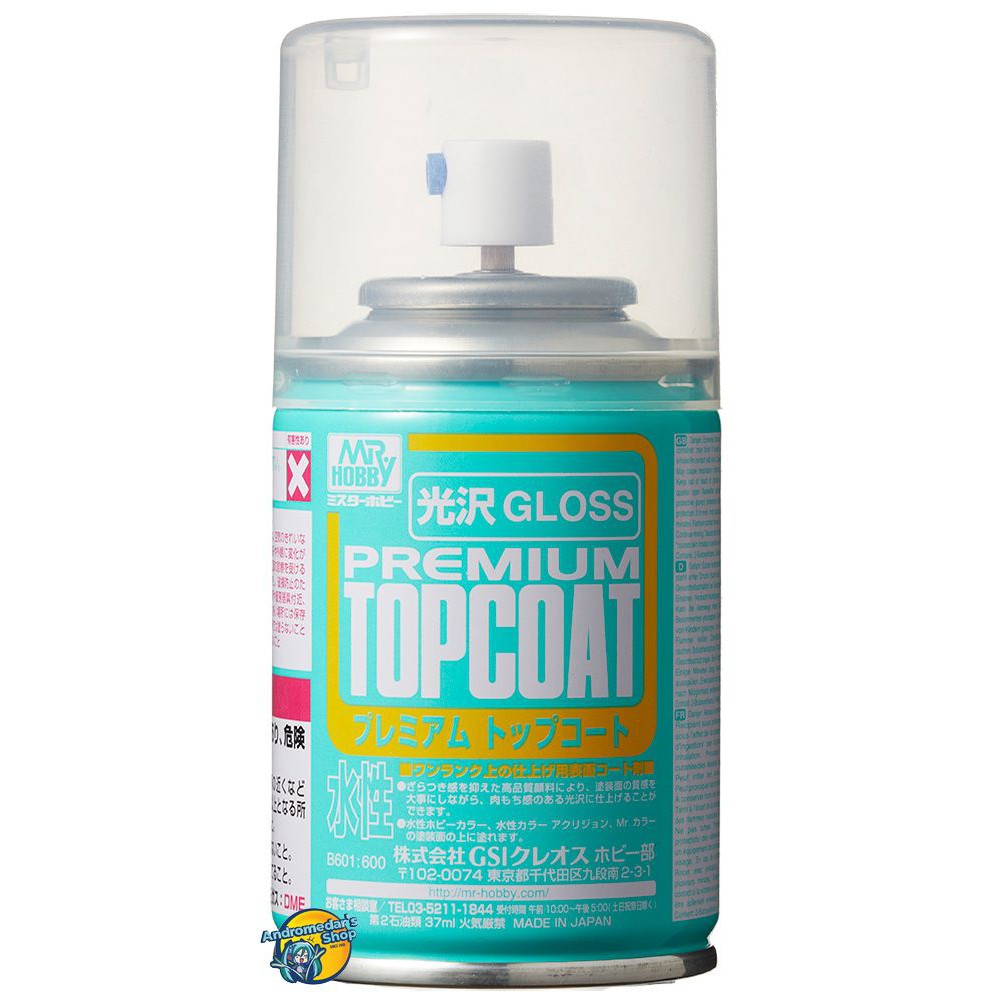 Sơn phủ mô hình Top Coat Gloss B501 Semi Gloss B502 Flat B503  Premium B601 B602 B603