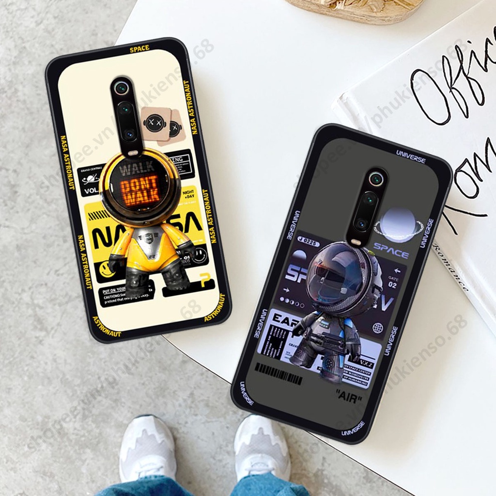 Ốp lưng Xiaomi Redmi K20 / MI 9T hình người máy, robot nasa đáng yêu dễ thương