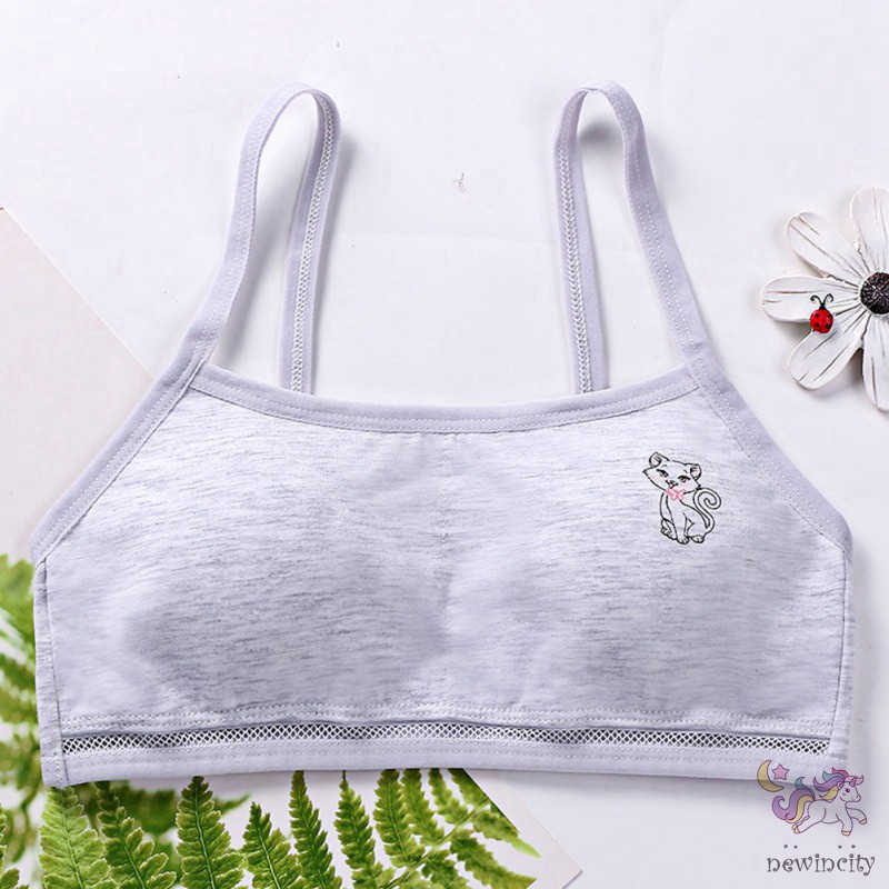 Áo Ngực Cotton Mềm Mại Cho Bé Gái