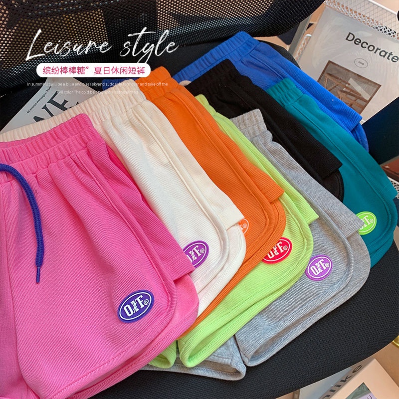 Quần Short Thể Thao Mùa Hè Dáng Rộng Thoải Mái Phong Cách Phương Tây Cho Nữ