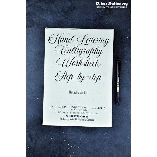 Combo Luyện Viết Modern Calligraphy/Thư Pháp Cho Người Mới Bắt Đầu - Journalholic