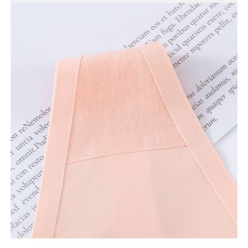 Quần Lót Lọt Khe - Quần Lót Nữ đúc su lọt khe thiết kế dây 2 mảnh phối chữ mã 1592