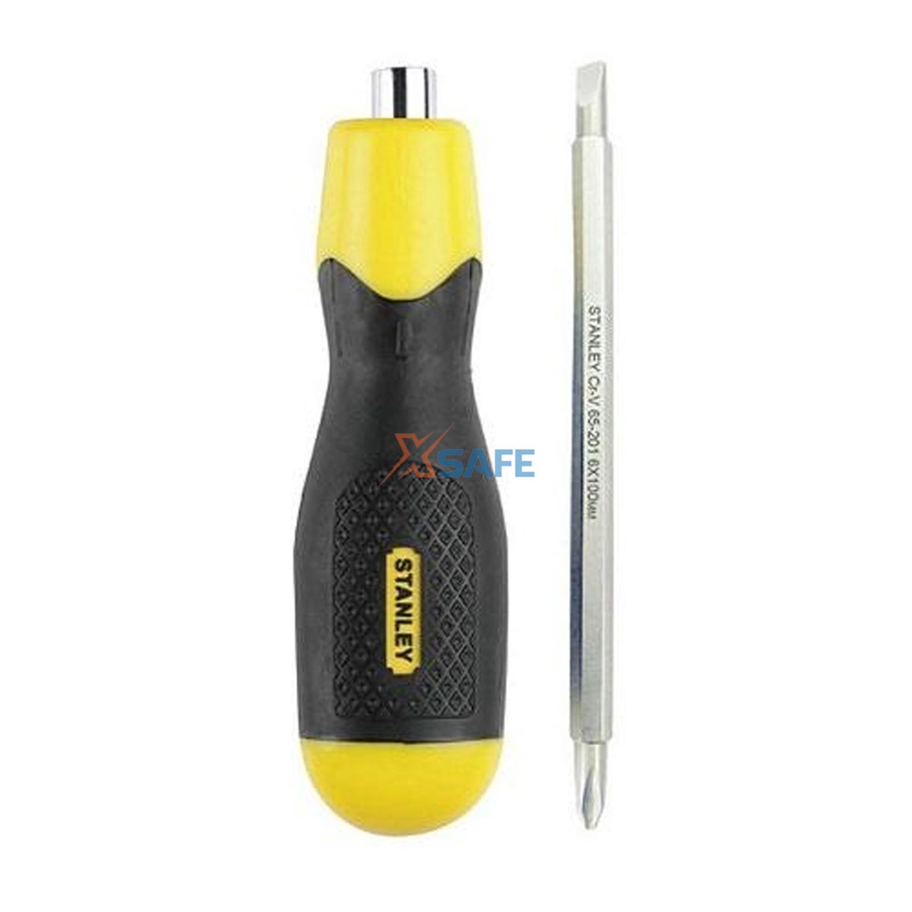 Bộ tua vít 2 đầu STANLEY 65-201 Tua vít hợp kim thép không gỉ, cứng chắc, chống ăn mòn - chính hãng