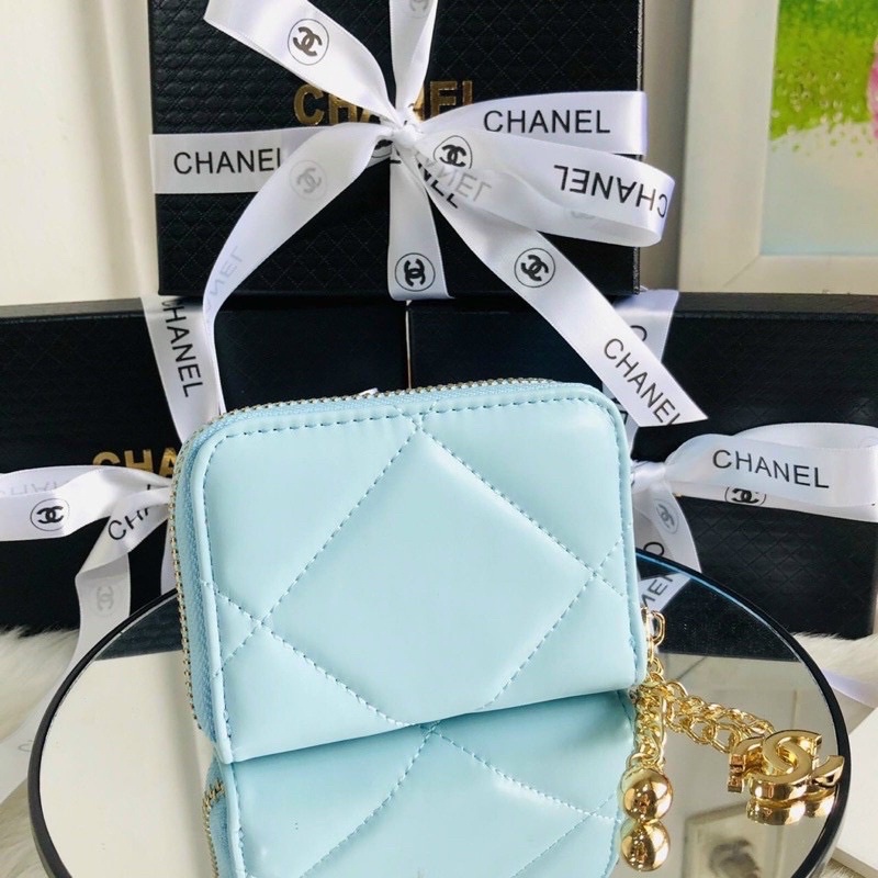 TNS - Ví gift Chaniel Wallet Card gift