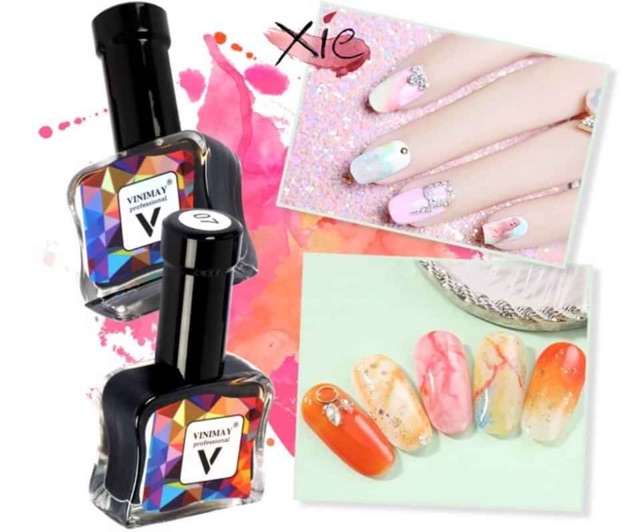 SET CỒN LOANG VINIMAY 12 MÀU -XIE dụng cụ mi&amp;nail❤️