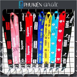 Dây Treo Điện Thoại Strap Dây Vải Và Đeo Thẻ Supreme Loại Dài cao cấp
