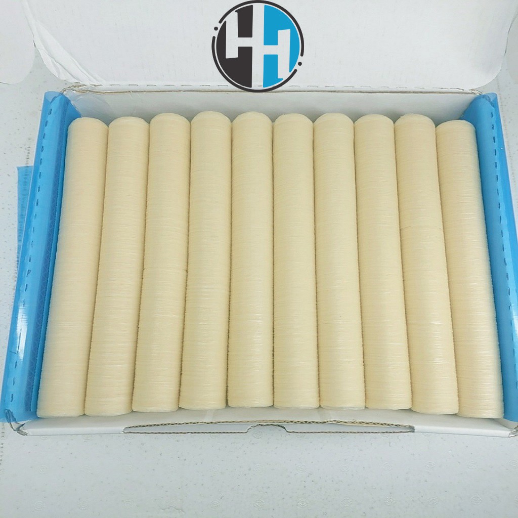 Nguyên 01 hộp vỏ xúc xích Collagen Viscofan Phi 21, 23, 24, 25, 26, 28