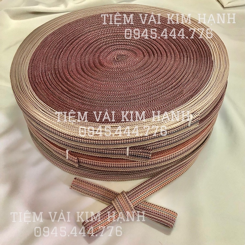 DÂY DÙ DẸT BẢN TO 2,5CM GIĂNG VÕNG, BỀN, CHẮC