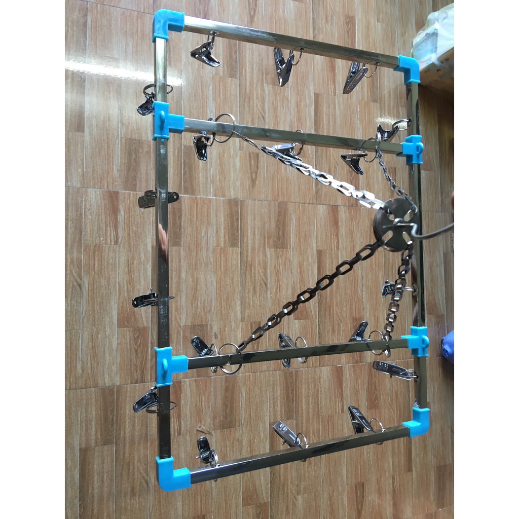 Móc trùm vuông / móc chùm vuông inox cao cấp siêu bền đẹp
