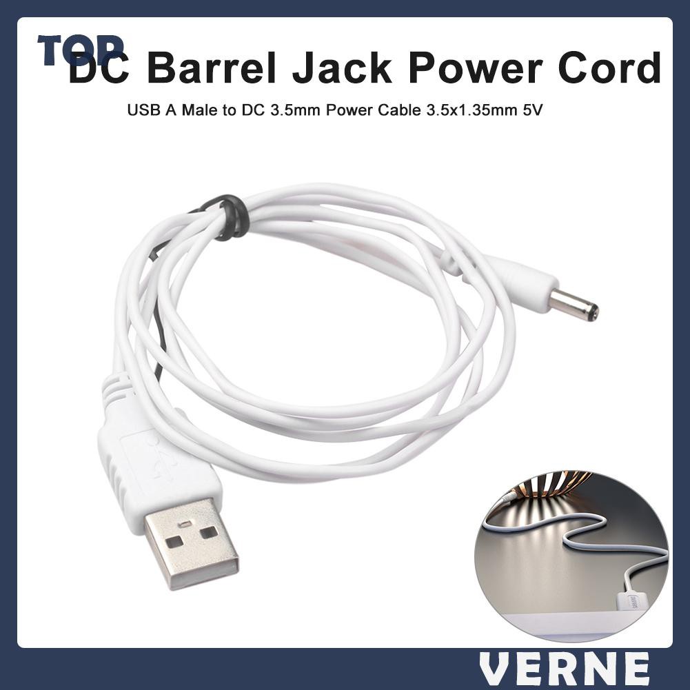 Dây Cáp Chuyển Đổi Cổng Usb A Sang Dc 3.5mm 3.5x1.35mm 5v Dc | BigBuy360 - bigbuy360.vn