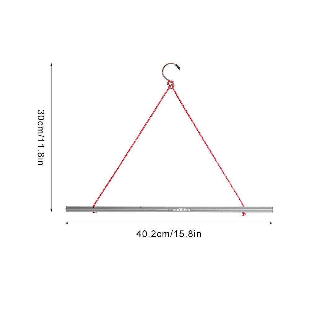 Móc Treo Quần Áo Bằng Hợp Kim Nhôm Tiện Dụng Khi Đi Du Lịch