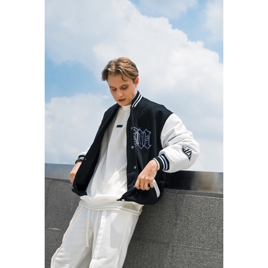Áo Bomber Nỉ MENTAL® /Gate/ Varsity Jacket