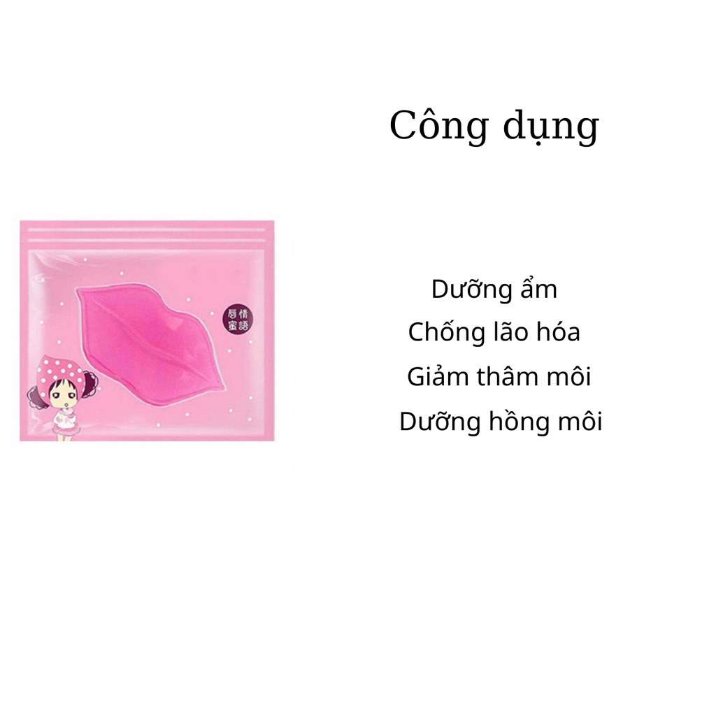 Mặt Nạ Môi XYBEIBY Việt Quất Cấp Ẩm Dưỡng Môi Chăm Sóc Môi Nội Địa Trung