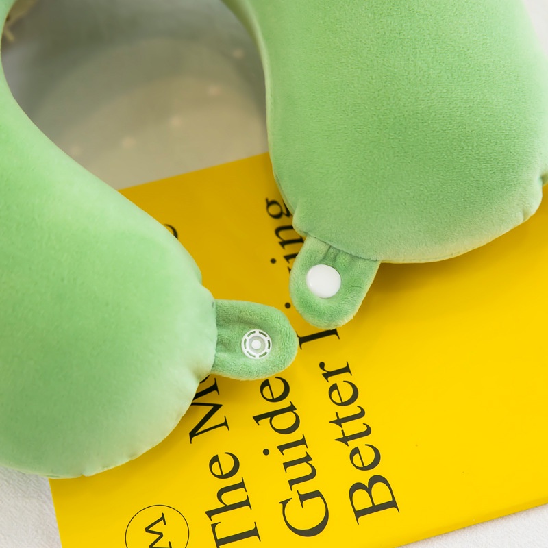 Gối chữ U kê cổ chống đau mỏi vai gáy khi đi du lịch, ngồi văn phòng hình thú giao ngẫu nhiên