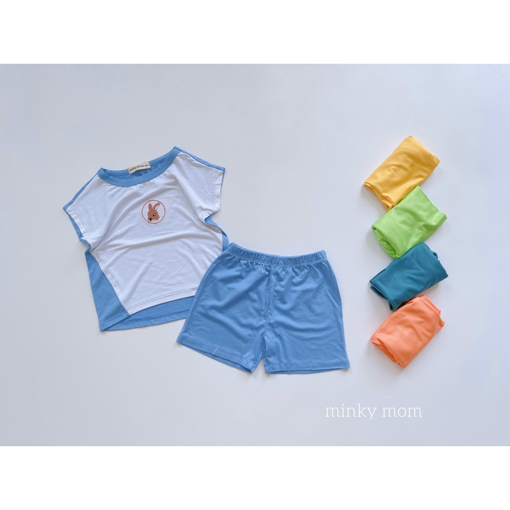 (8-30kg)Bộ thun lạnh Minky mom cánh dơi phối hình thêu style new 2022 cho bé(ảnh thật)