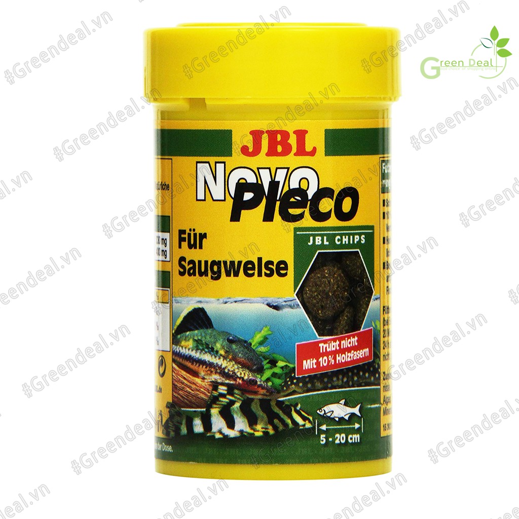 JBL - Novo Pleco (Lọ 133 gram) | Cám viên cao cấp dành cho cá cảnh