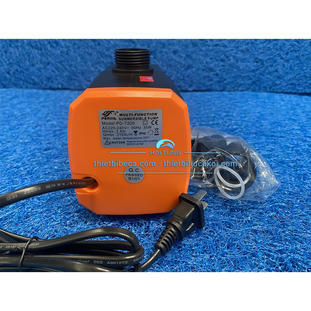Bơm đẩy thế hệ mới Periha PD4200 PD 5200 PD6200 PD7200 PD8200. Máy bơm lọc nước cho hồ Koi, bể cá cảnh