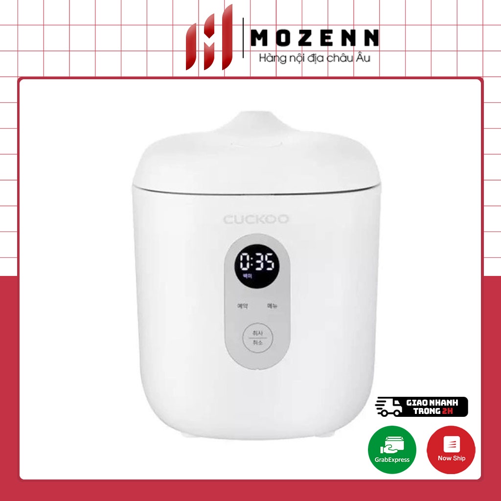 Nồi cơm điện Cuckoo Mini Marshmallow CR 0255MW 0.36L - hàng nội địa Hàn bảo hành 12 tháng