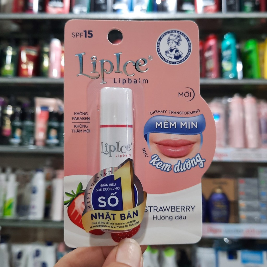 SON DƯỠNG LIPICE HƯƠNG DÂU 4.3g