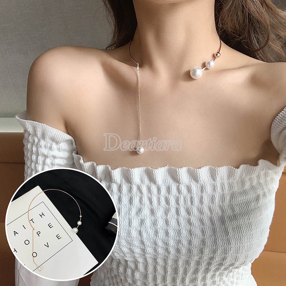 Vòng cổ Ngọc Trai Thiết Kế Hợp Thời Trang