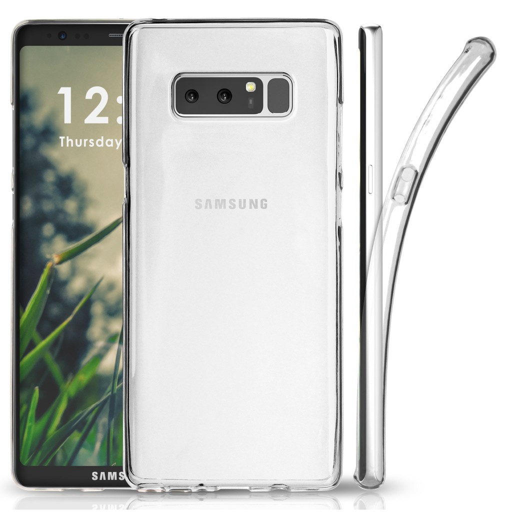 Ốp Samsung Note 8 dẻo trong suốt (Loại đẹp)