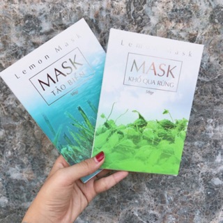 Combo mask tảo biển và khổ qua rừng