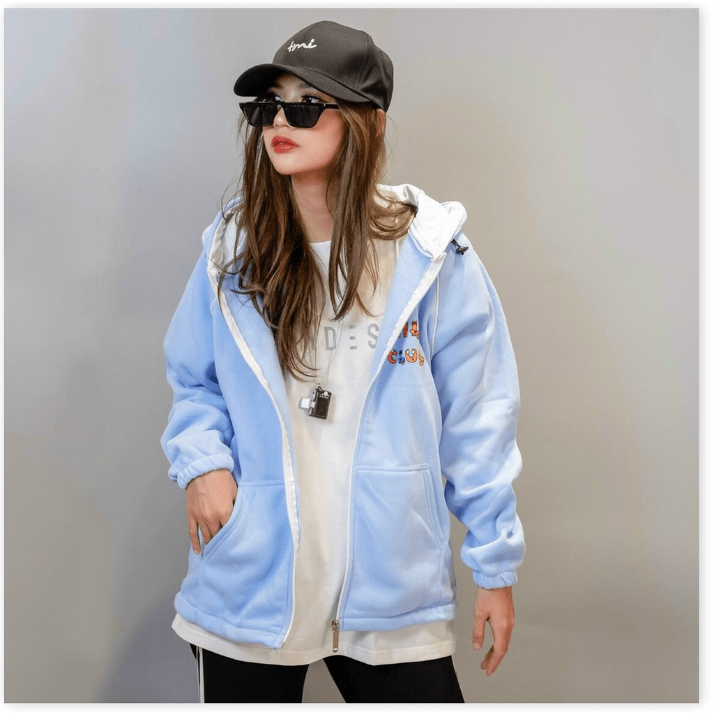 ÁO KHOAC NỈ HOODIES DÂY KÉO CỰC CHẤT DÀNH CHO CÁC BẠN TRẺ HQ FASHION NEW