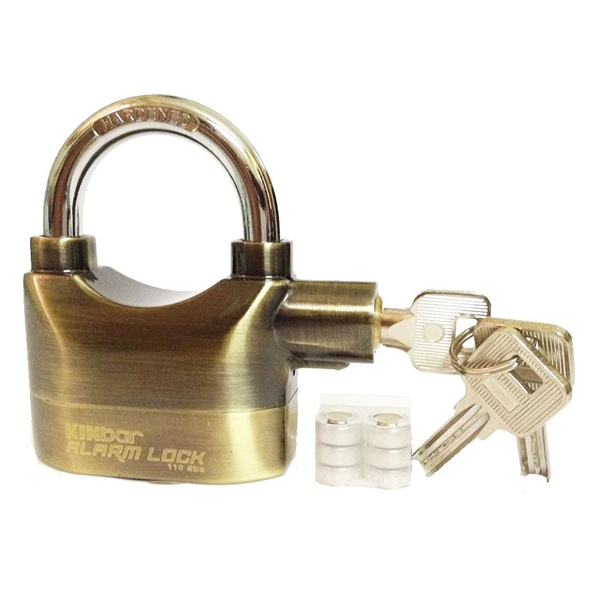 BÁN VỐN - BÁN RẺ - Ổ KHÓA CAO CẤP CHỐNG TRỘM KINBAR ALARM LOCK 110DBA CÓ CÒI BÁO ĐỘNG - TUOSFHFDUOWUD12