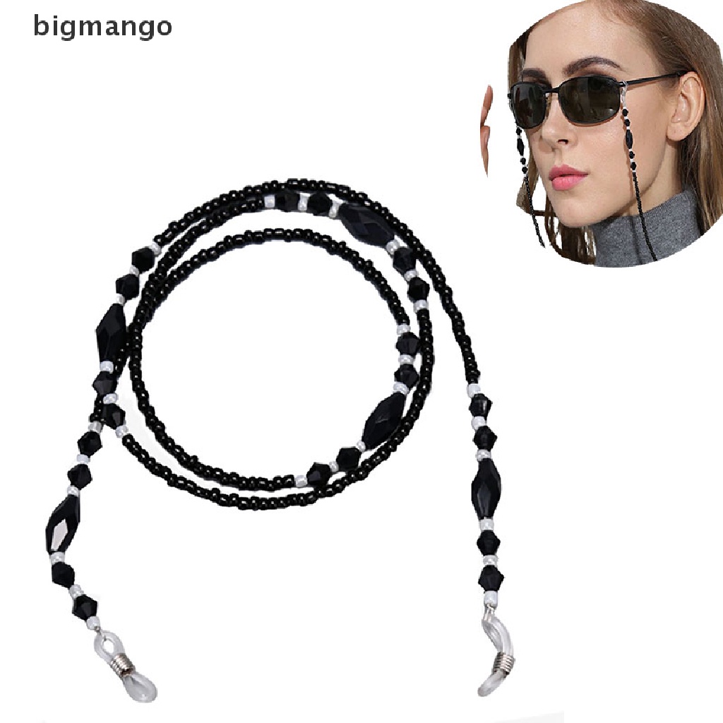 Bmvn Beads Beaded Eyeglass Cord Reading Glasses Eyewear Spectacles Chain Holder Jelly