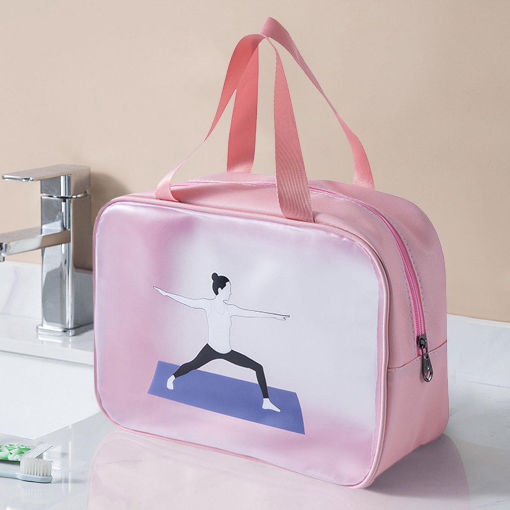 Túi Đựng Đồ Tập Gym/Yoga/Thể Thao Nhỏ Gọn Có Ngăn Đựng Giày Cho Nữ