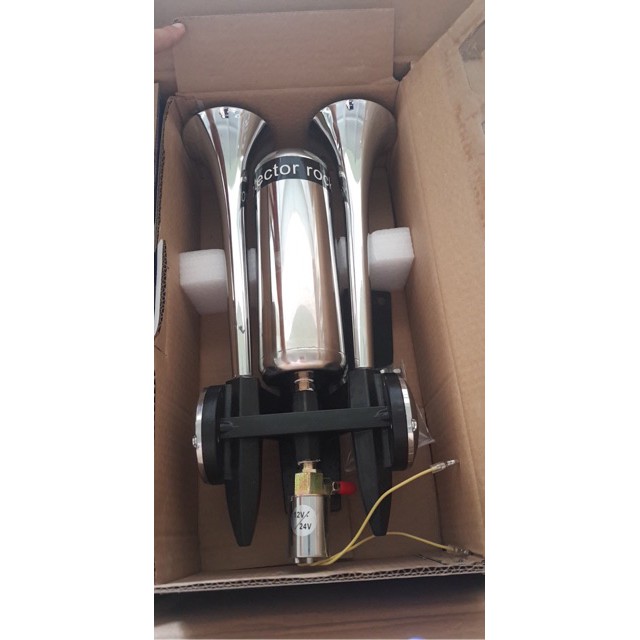 Còi ngân hơi cao cấp chạy diện 12v và 24v