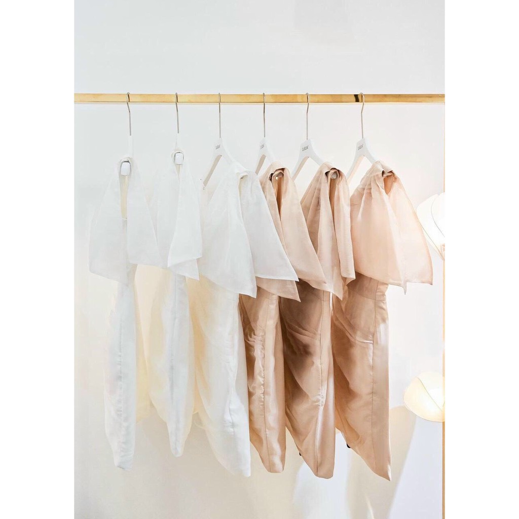 Đầm dự tiệc ôm body dáng xòe chéo vai Resi Dress | BigBuy360 - bigbuy360.vn