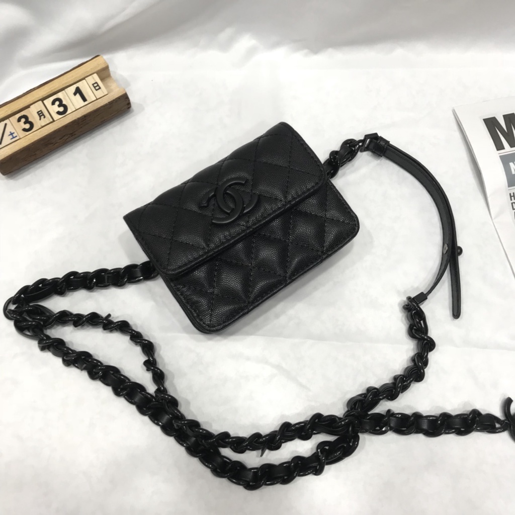 Túi đeo chéo mini nữ da thật cao cấp 𝘾𝙝𝙖𝙣𝙚𝙡 𝘾𝙝𝙖𝙣n𝙚𝙡 CN thiết kế thời trang, sang trọng và thu hút