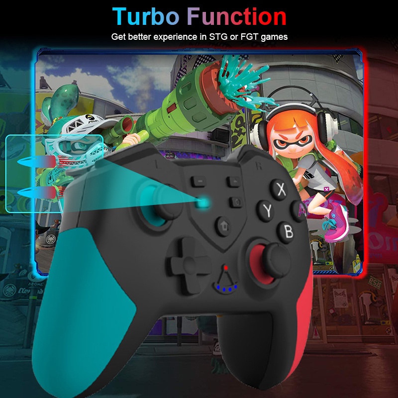 Tay cầm chơi game bluetooth không dây Nintendo Switch Pro mới