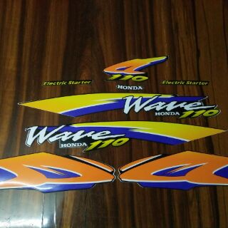 Bộ tem Wave Thái đời 99 màu đen 3 lớp