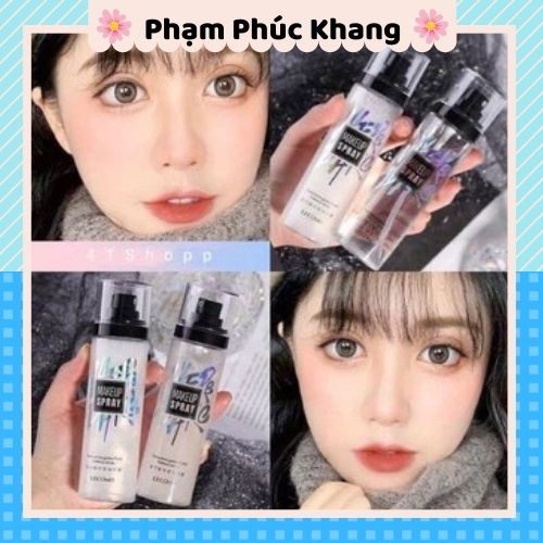 Xịt khoáng khóa nền makeup nhũ căng bóng Gecomo | BigBuy360 - bigbuy360.vn