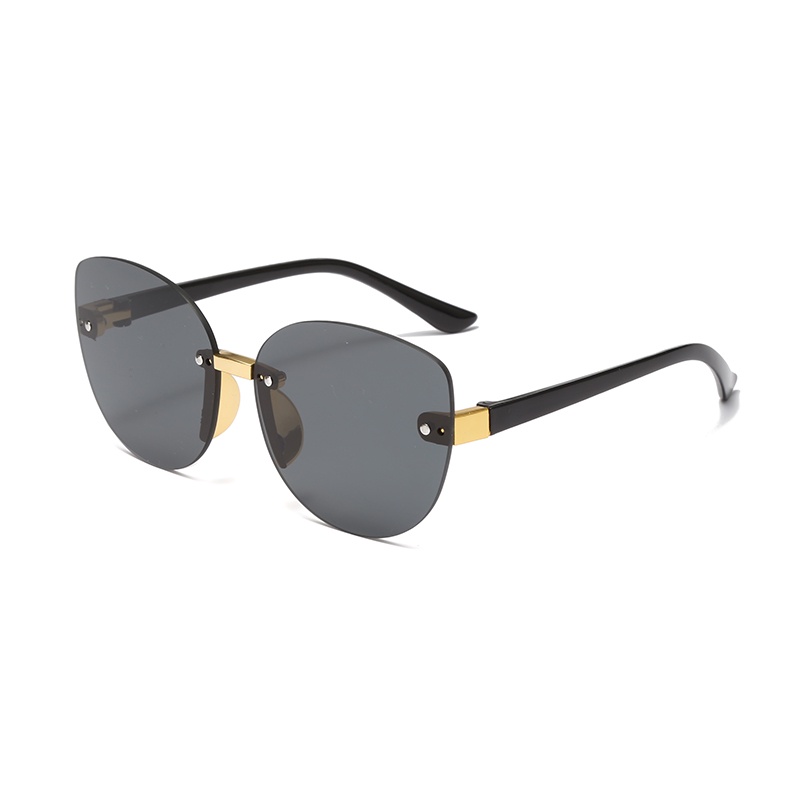 Kính Mát Thời Trang Không Viền Đáng Yêu Cho Trẻ Em