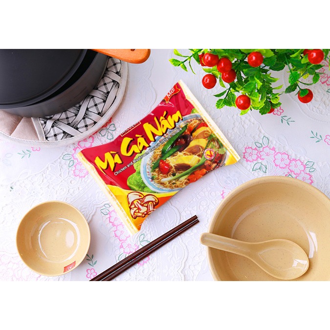 Mì Tôm - Mì Gà Nấm Micoem Gói 70g